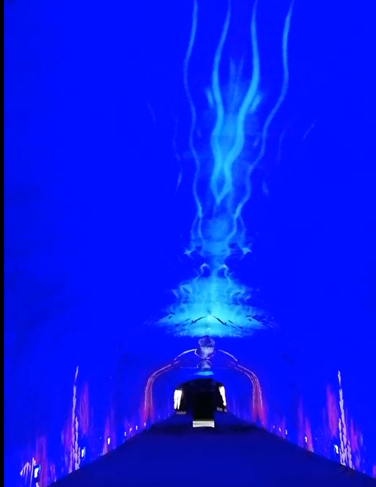 全息投影深海蓝鲸