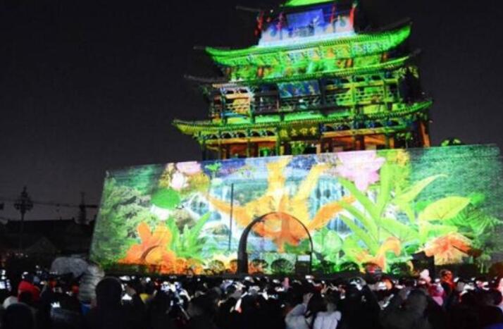 全息建筑投影——引人注目的宣传方法 