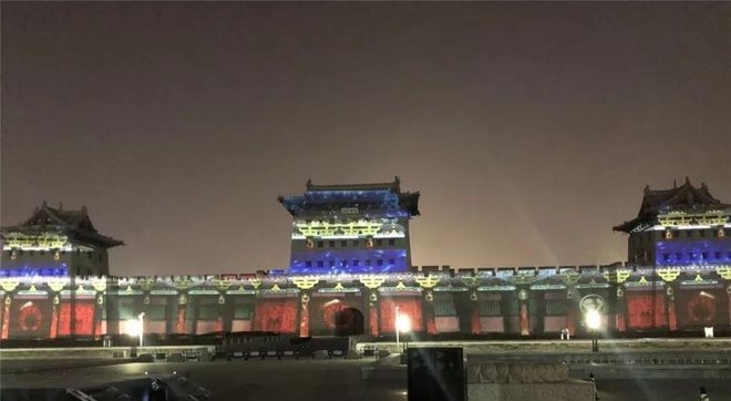 全息投影南城墙永泰门广场