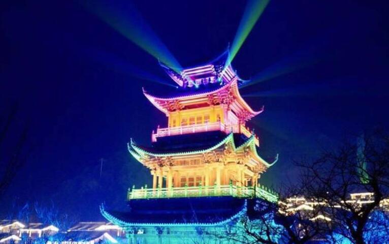 葛仙村夜游灯光文化