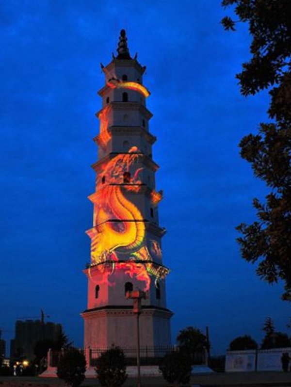 楼体全息投影灯光